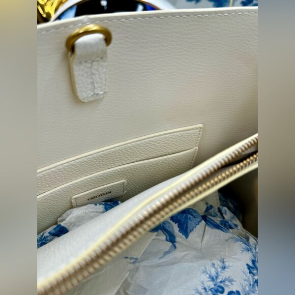 🆕 OROTON 🧿 NOWT Margot Hobo Shoulder Bag, Ivory - Picture 9 of 16